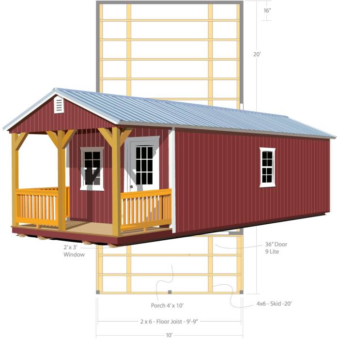 Cabin | Bulldog Buildings, LLC Product Image