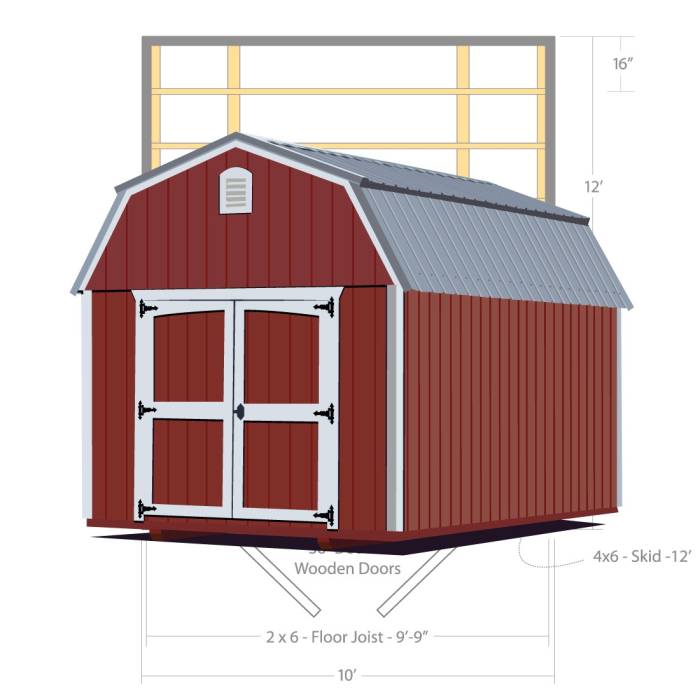 Lofted Barn | Bulldog Buildings, LLC Product Image