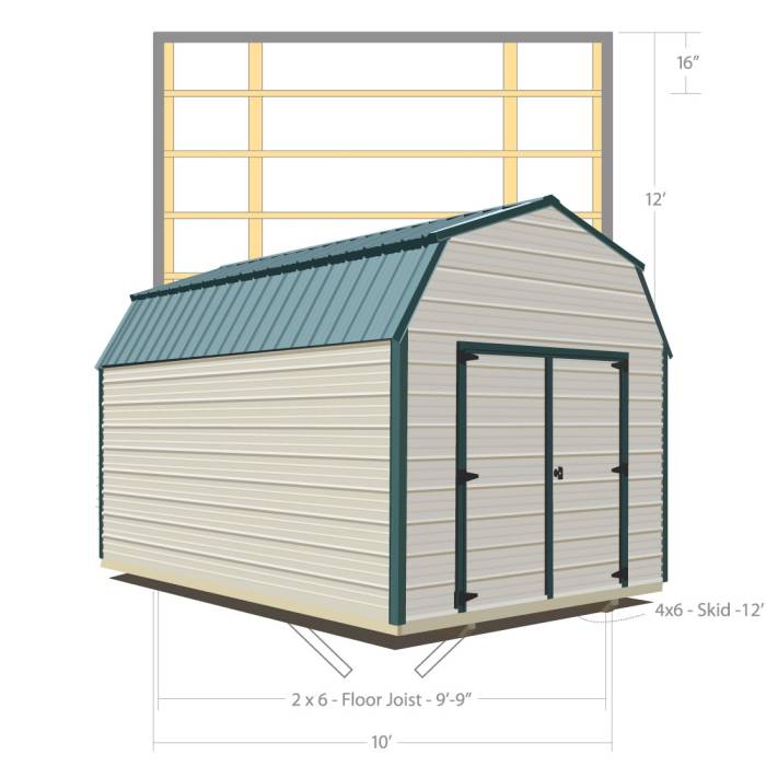 Metal Lofted Barn | Bulldog Buildings, LLC Product Image