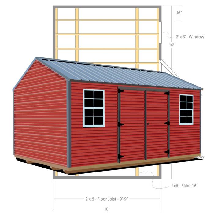 Metal Side Utility | Bulldog Buildings, LLC Product Image